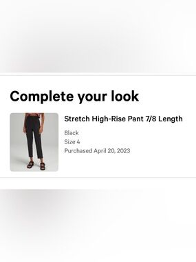 lululemon athletica Black Ruffled Waist Active Leggings